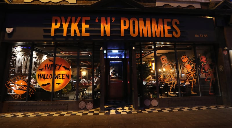 Pyke N Pommes in Derry. Picture Margaret McLaughlin  24-10-2024