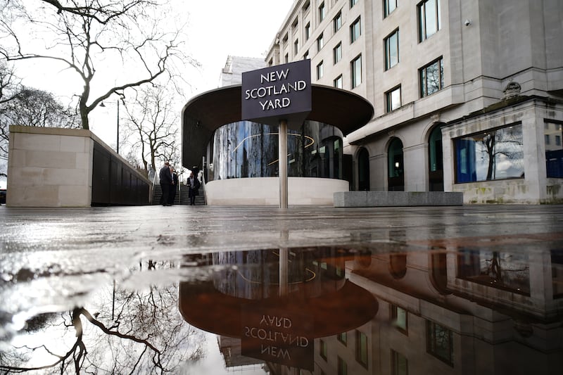 The Metropolitan Police is based at New Scotland Yard