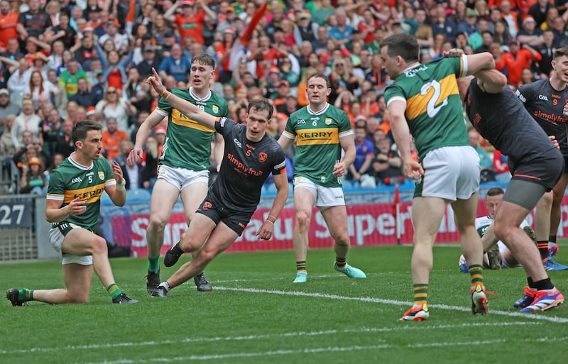 Armagh Beat Kerry to reach the All Ireland Final at Croke Park.
PICTURE COLM LENAGHAN