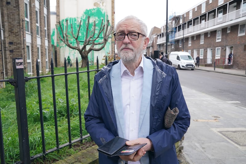 Former Labour Party leader Jeremy Corbyn pressed the Defence Secretary on his approach to the conflict in the Middle East