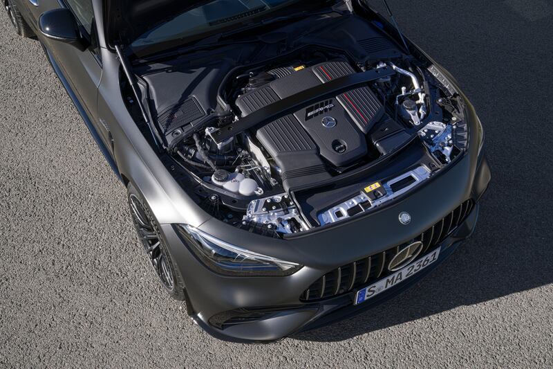 The CLE53 AMG comes with a 3.0-litre in-line six cylinder engine that produces 455bhp. (Credit: Mercedes-Benz Media)