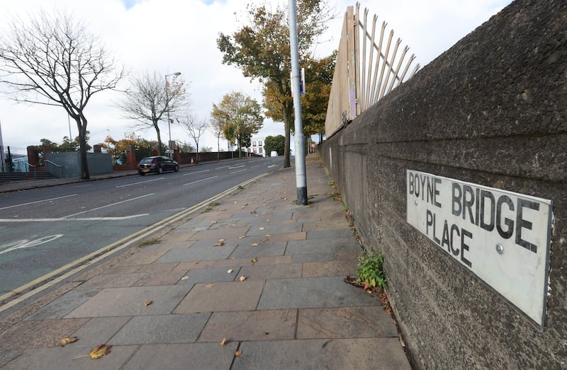 Boyne Bridge in Belfast.
PICTURE COLM LENAGHAN