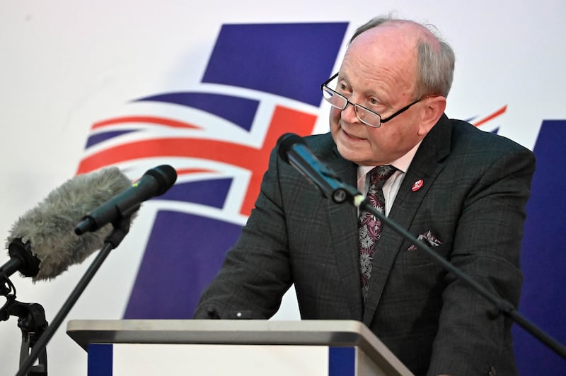 TUV leader Jim Allister