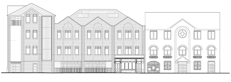 Drawings submitted for Havana Trading No.4 Limited's new hotel proposal on Belfast's Gordon Street.