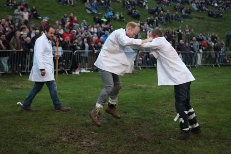 The shin-kicking championships.