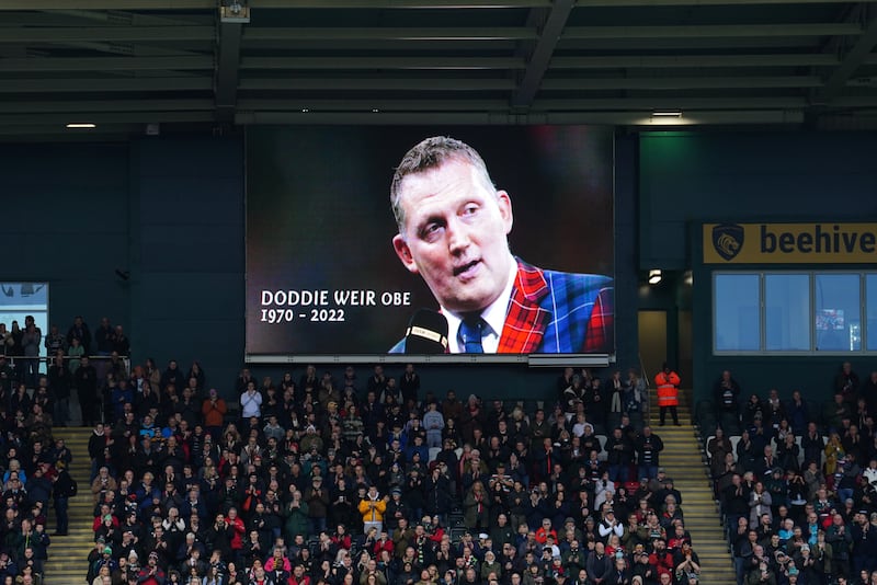 Doddie Weir died from MND in November 2022