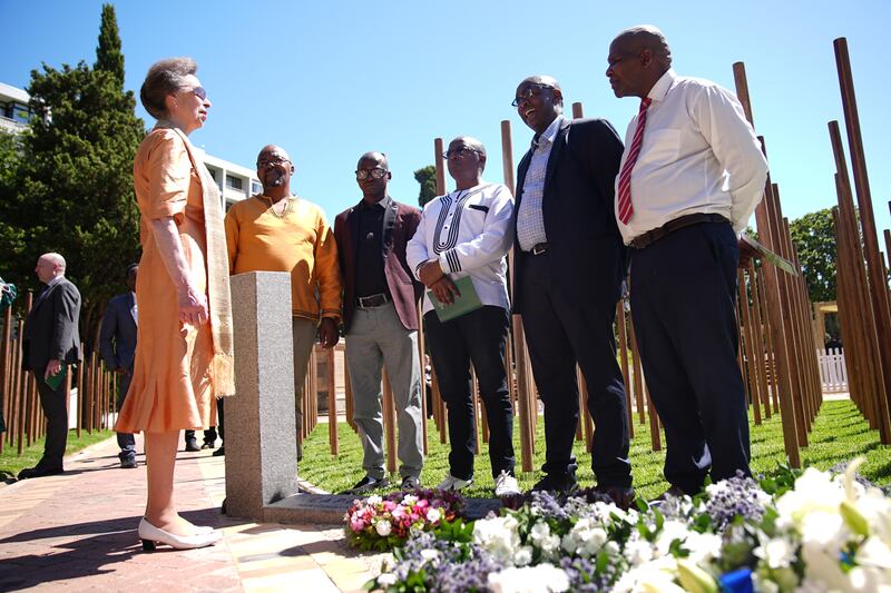 Anne said the memorial ‘is a reminder of a shared but sometimes difficult past’