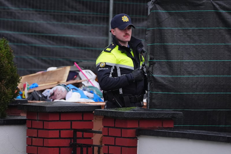 Garda in Navan, County Meath, as the investigation into the disappearance of Elizabeth Clarke continues