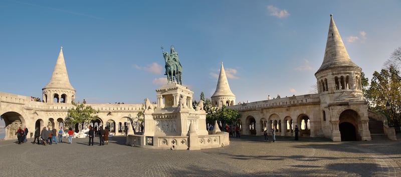 Fisherman’s Bastion in the Castle district of Budapest