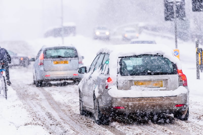 Snowy roads are tricky to drive on (GEM Motoring Assist)