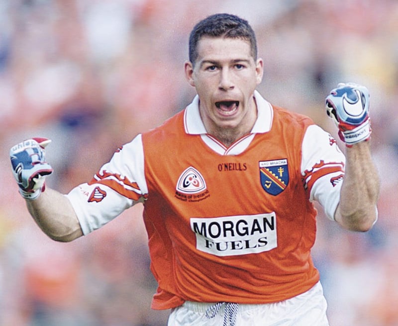 Diarmaid Marsden's participation in Armagh's clash with Tyrone was thrown into doubt. In the end he did play, but the Orchardmen lost by three points 