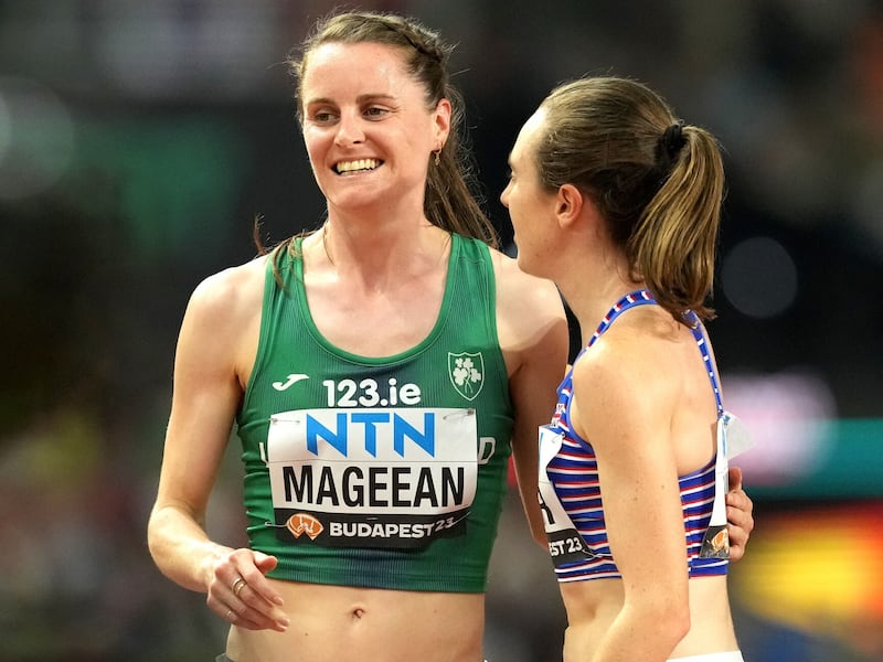 Ciara Mageean after Irish record-breaking World Championship final run