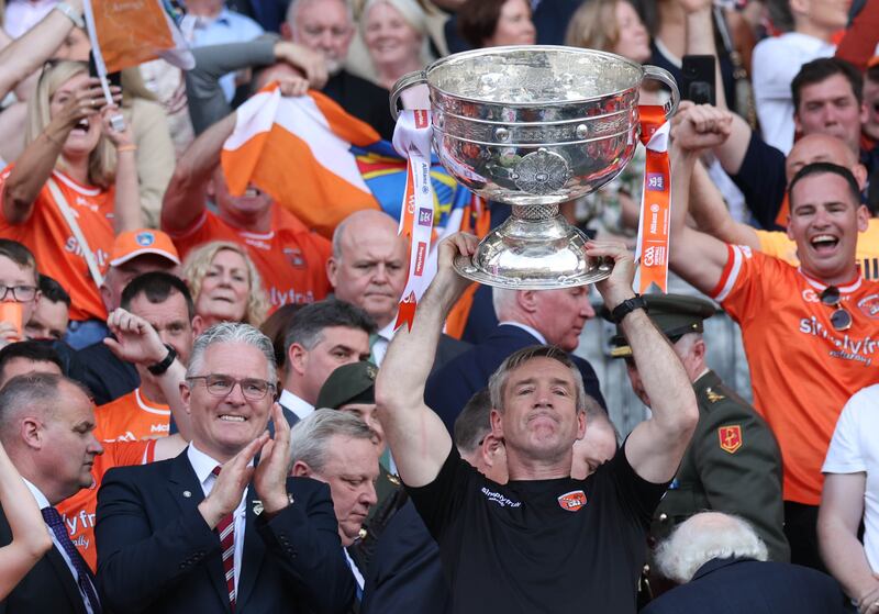 Armagh win the All-Ireland SFC Final at Croke Park in Dublin. 
PICTURE COLM LENAGHAN