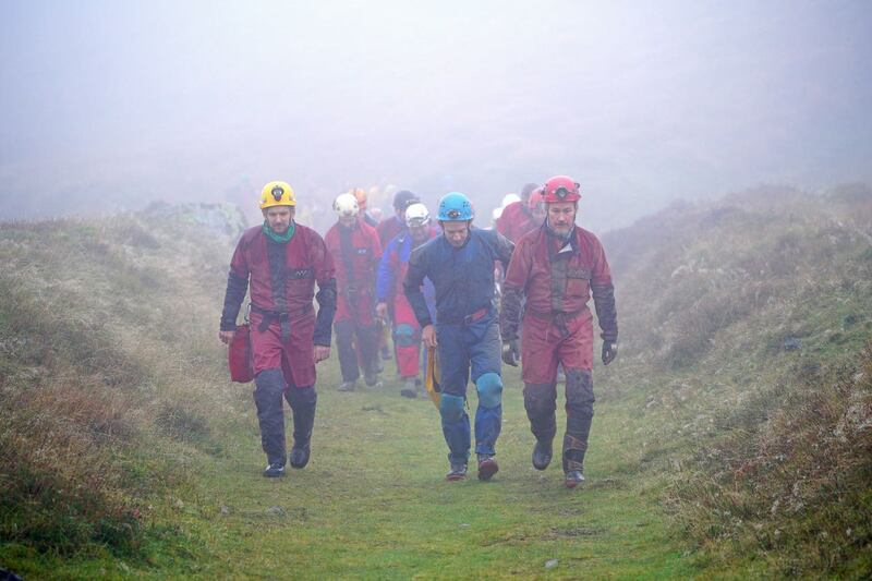 Ogof Ffynnon Ddu cave rescue