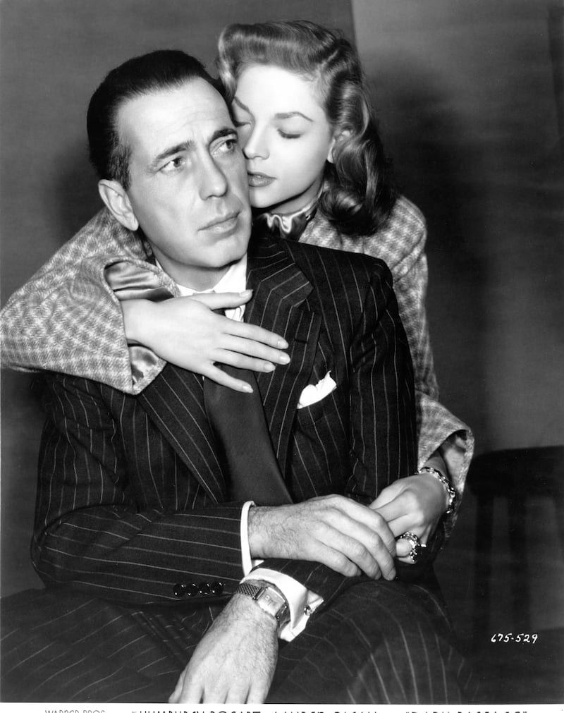 HUMPHREY BOGART and LAUREN BACALL in DARK PASSAGE (1947)