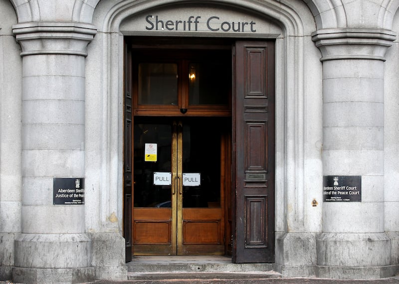 Denholm was sentenced at Aberdeen Sheriff Court