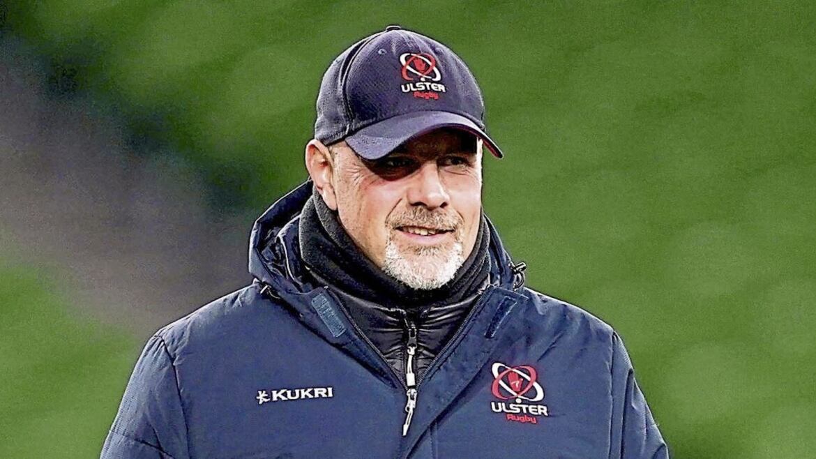Ulster Rugby Head Coach Dan McFarland.