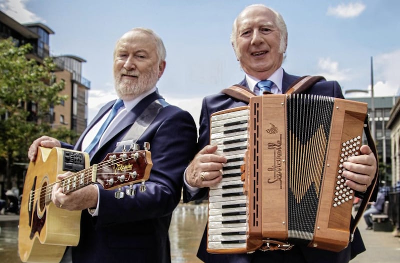 Tony Allen and Mick Foster, together known as folk legends Foster and Allen, have enjoyed 43 years success, during which time they have recorded over 900 songs 