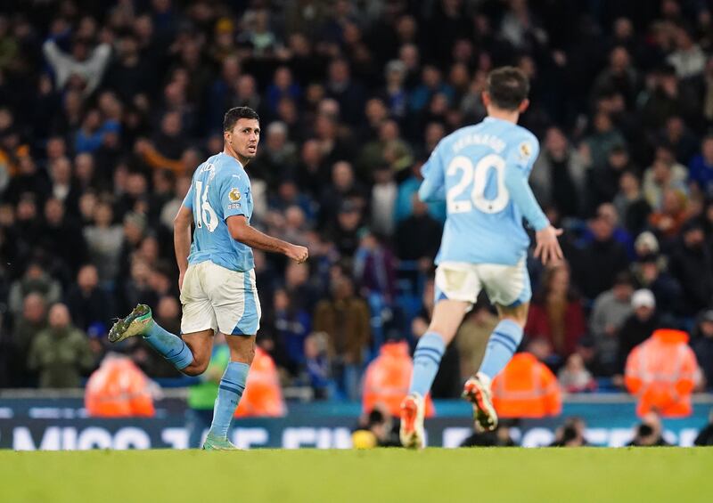 City were heading for defeat until Rodri’s late strike against Chelsea