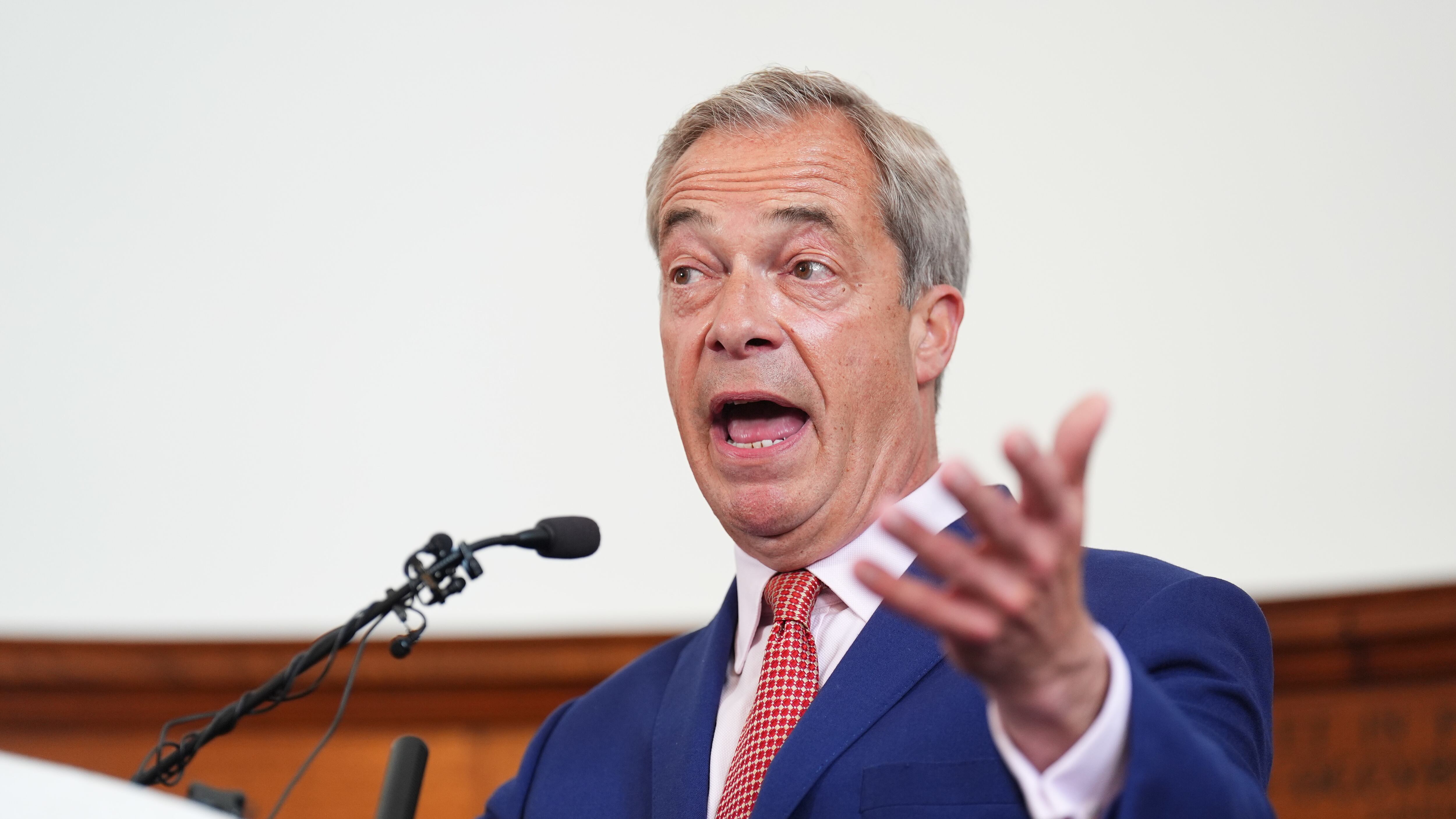 Leader Nigel Farage will set out the party’s policies at an event in Merthyr Tydfil, South Wales