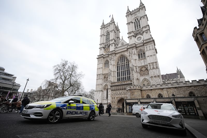 Police were called to Westminster Abbey