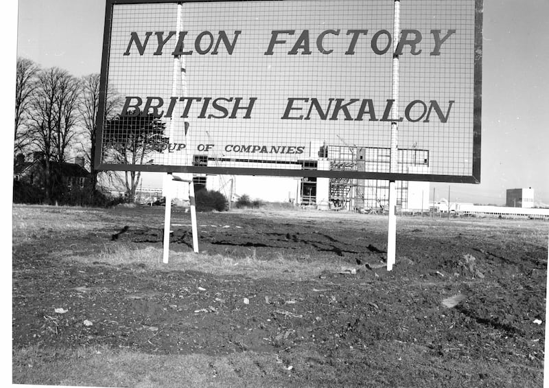 The Enkalon plant in Antrim employed thousands of people at its height