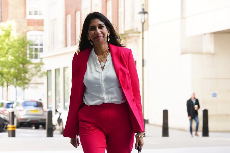 Conservative former home secretary Suella Braverman