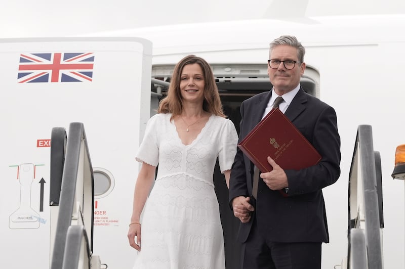 Sir Keir Starmer has been joined by Lady Starmer at official events including the trip to Washington for the Nato summit in July