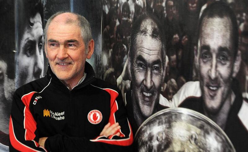 Mickey Harte, who managed Tyrone to their first All-Ireland SFC triumph in 2003.