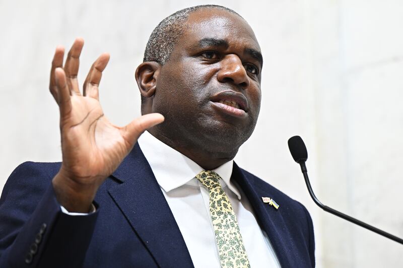 Foreign Secretary David Lammy said Britain requested the meeting given the ‘dire’ humanitarian situation in northern Gaza