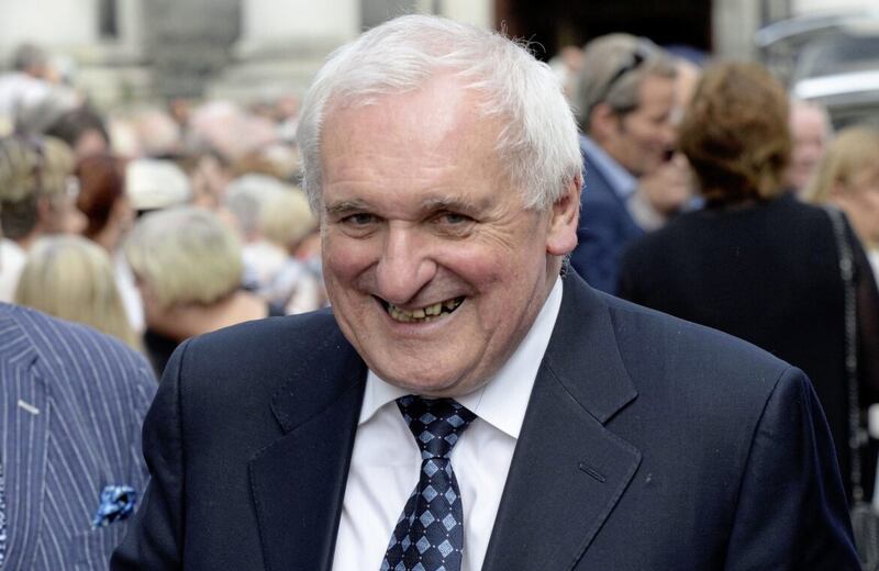 Former Taoiseach Bertie Ahern recalls an idyllic childhood of making hideouts and climbing trees in Valerie Cox&#39;s book When I Was Your Age. Picture by Justin Farrelly/PA Wire. 