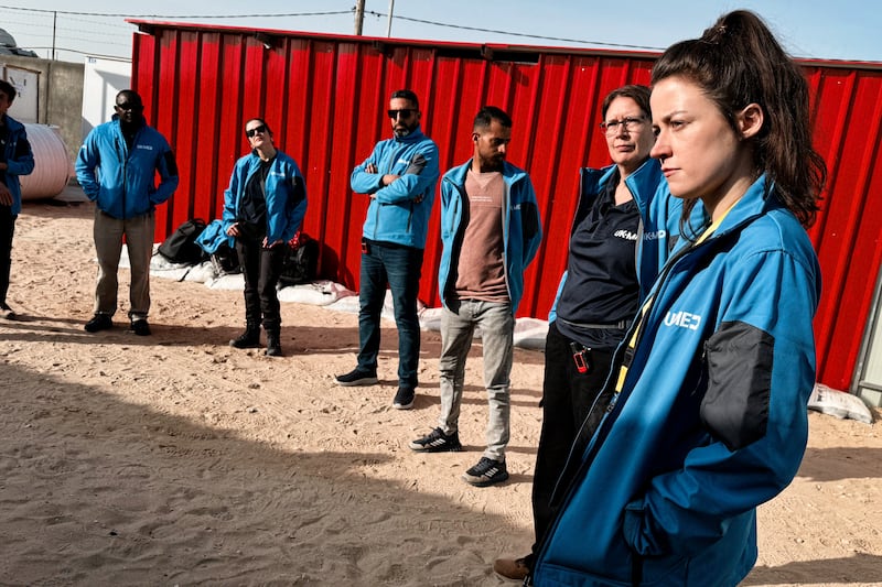 Children’s nurse Kathleen Shields was deployed to Gaza earlier this year with Manchester-based frontline medical charity UK-Med (FCDO)