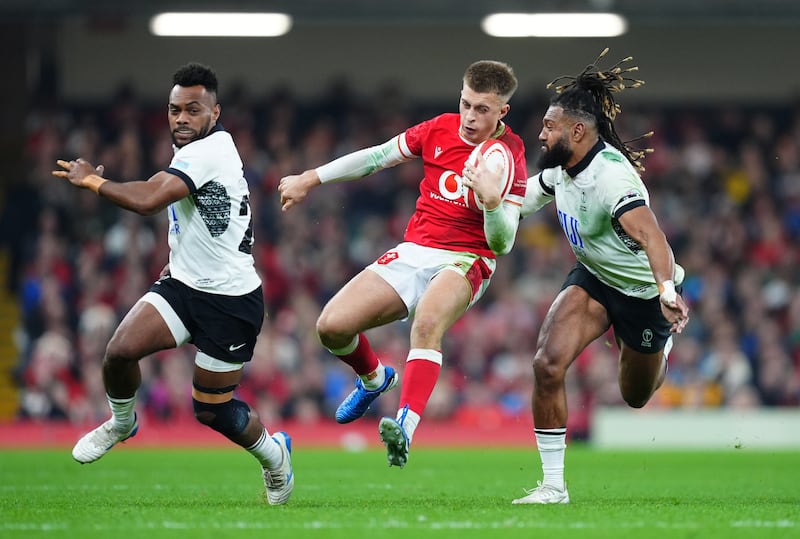 Fiji claimed only a second in 15 Tests against Wales by beating them at the Principality Stadium