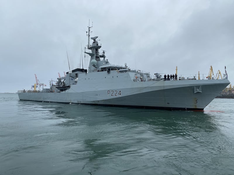 HMS Trent has set sail to the Cayman Islands to support relief efforts