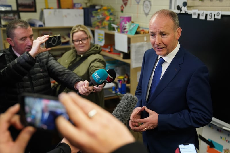 Tanaiste and Fianna Fail leader Micheal Martin