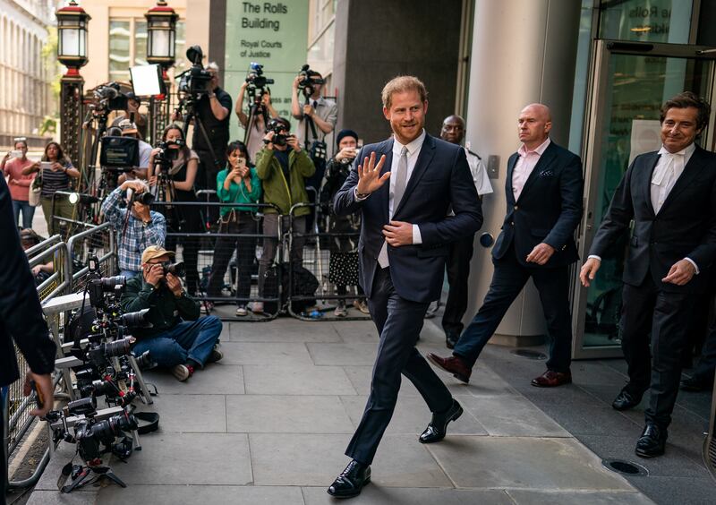 The Duke of Sussex is expected back in the UK for the High Court trial