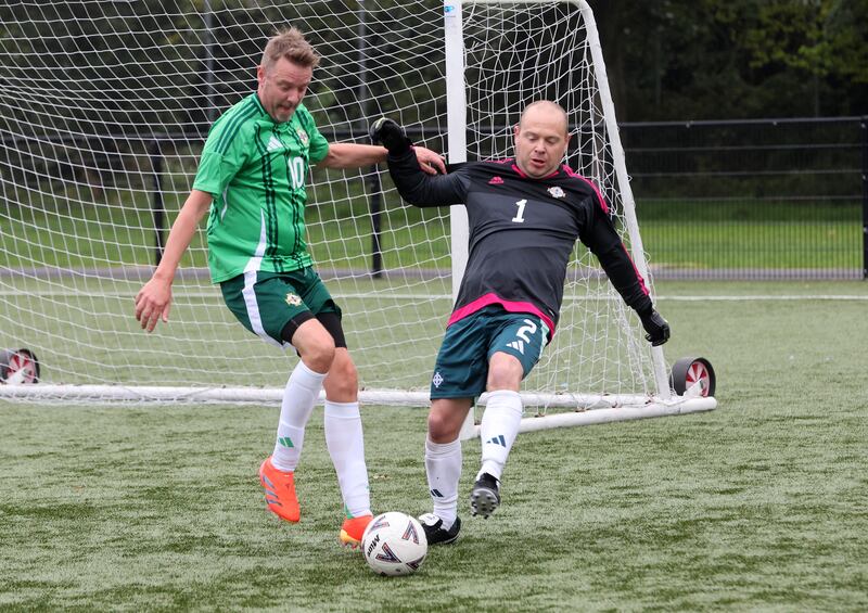 The northern Ireland team that are going to the first transplant world cup in Italy. PICTURE: MAL MCCANN