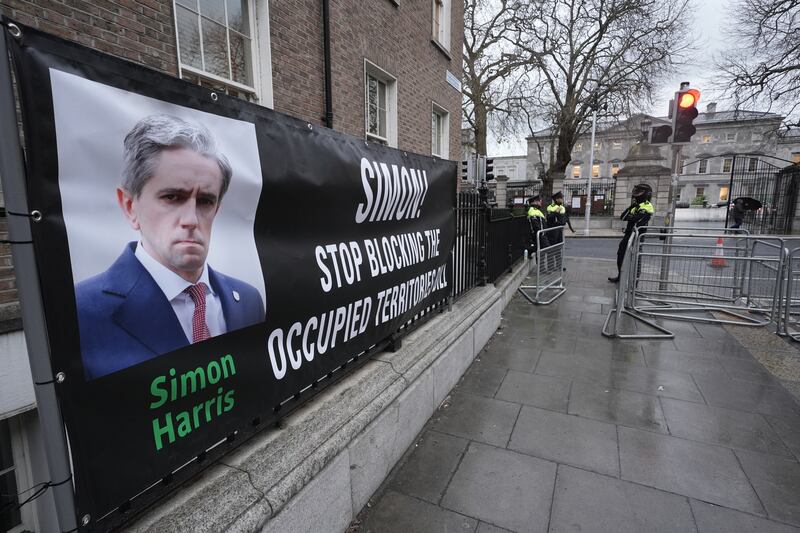 Simon Harris has said that Ireland’s new parliament will not be intimidated from calling for peace in Gaza