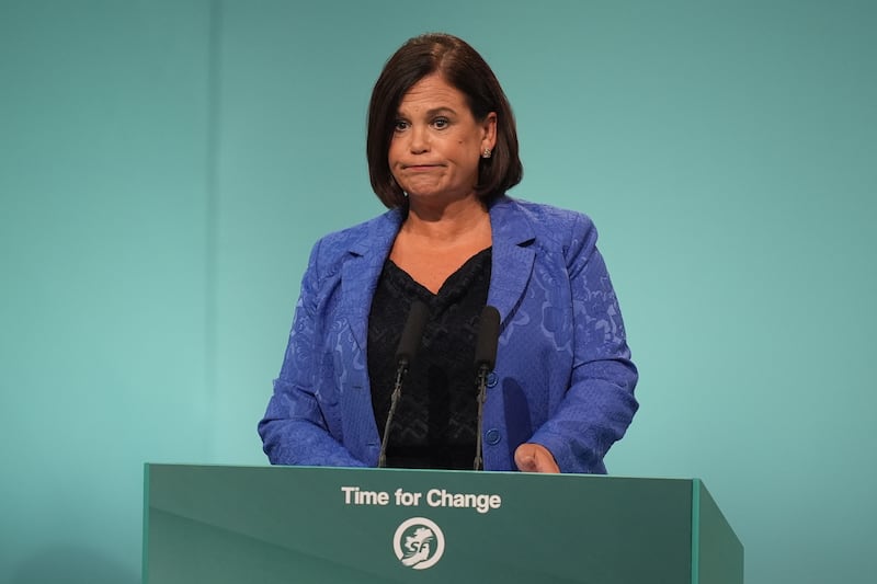 Sinn Fein president Mary Lou McDonald said that a complaint was made against Brian Stanley at the end of July by a long-standing member of the party