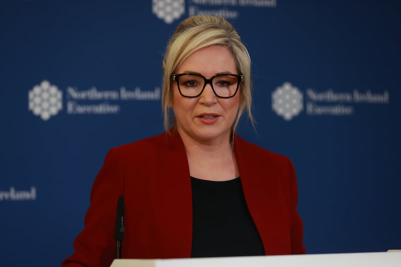 Michelle O’Neill said it was necessary to deal with reality in a post-Brexit world