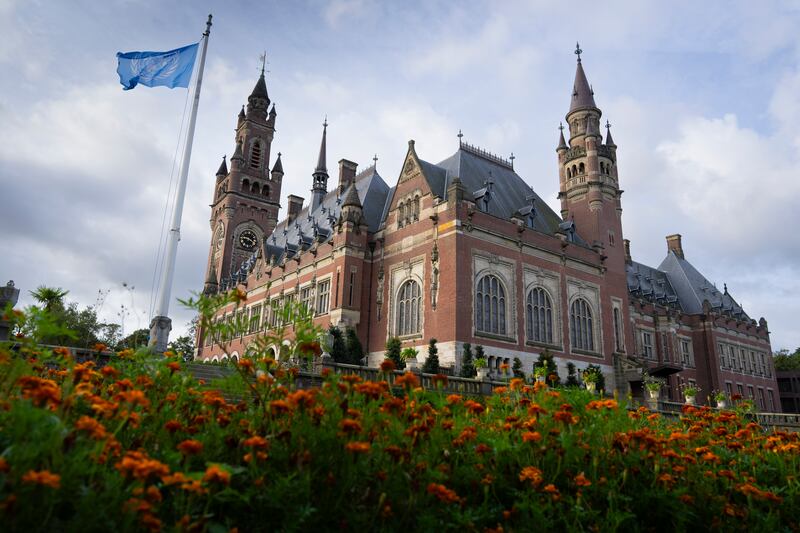 The Peace Palace which houses World Court at The Hague in the Netherlands where South Africa has launched a case accusing Israel of genocide in Gaza (Peter Dejong/AP)