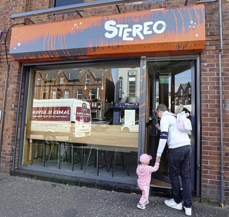 Stereo on the Cregagh Road, Belfast. Picture by Hugh Russell 