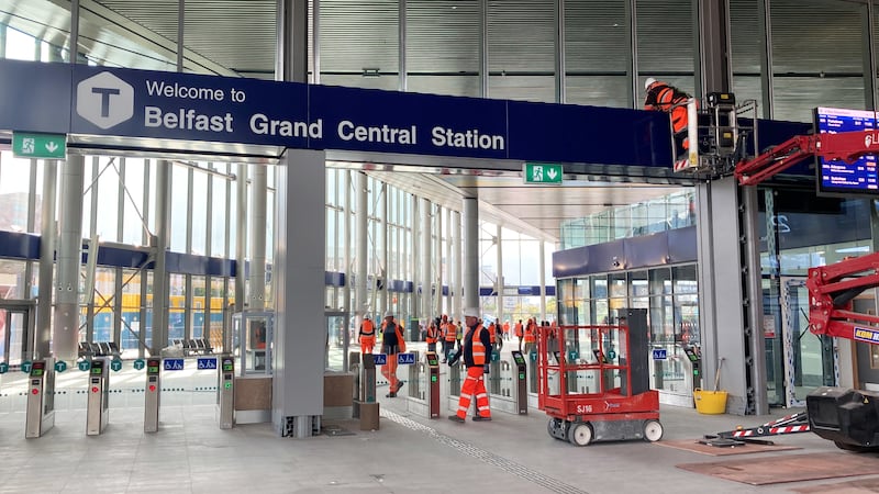 The new £340m Grand Central Station in Belfast is contributing to serious traffic congestion in the city, Stormont Infrastructure Minister John O’Dowd has said