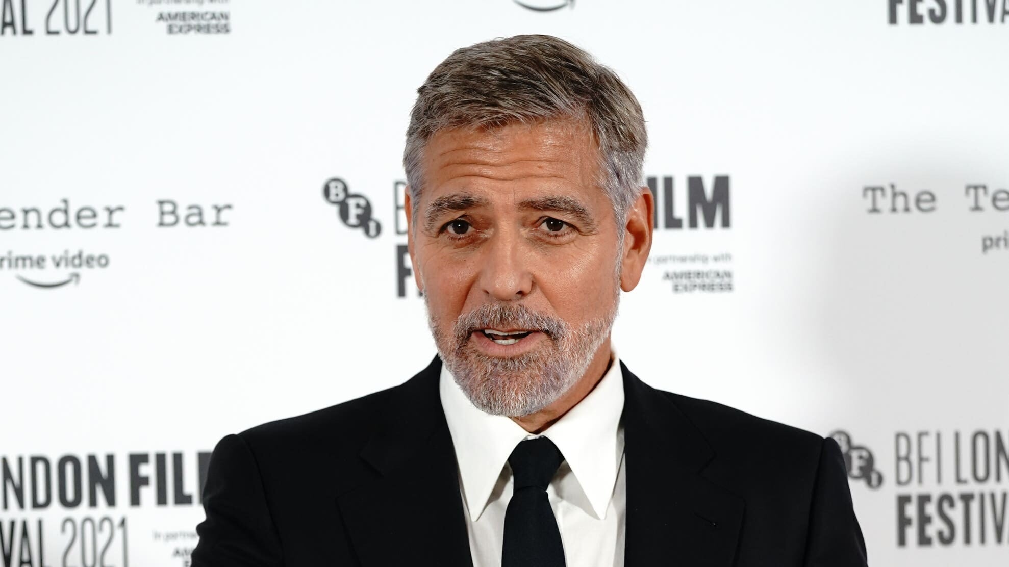 Actor George Clooney is among those supporting the US actors’ union strike (Jonathan Brady/PA)