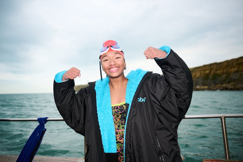 Prisha Tapre swam around 21 miles from Dover to Cap Gris Nez for charity