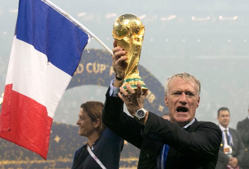 Didier Deschamps led France to World Cup glory at the 2018 World Cup in Russia