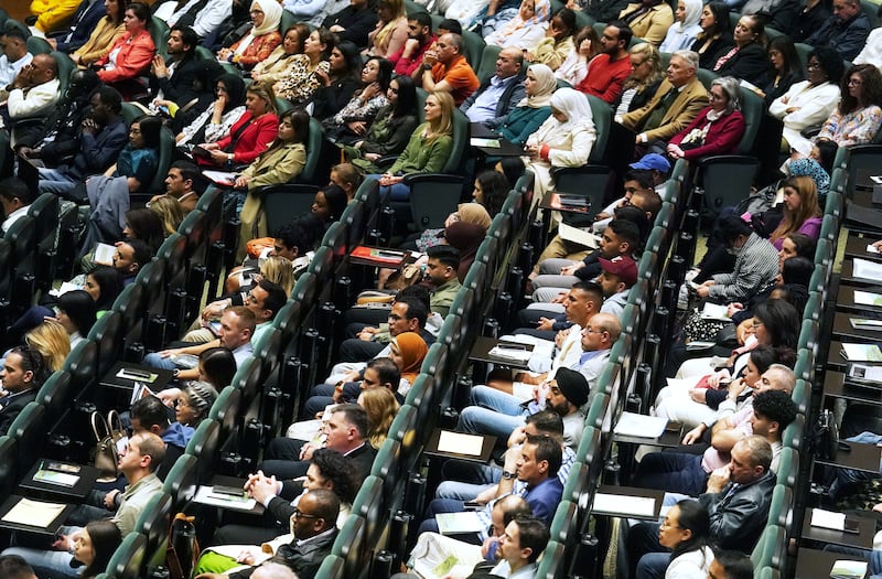 More than 5,400 people became Irish citizens in June's ceremony at the Convention Centre in Dublin; this month's involved 3,600 new citizens