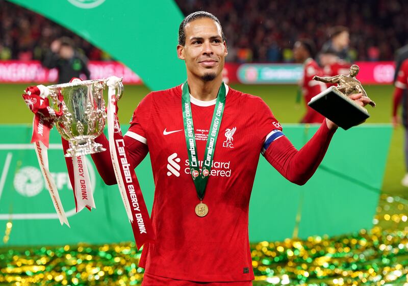 Liverpool captain Virgil van Dijk has enjoyed another solid campaign