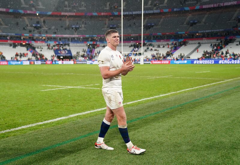 Owen Farrell has not played for England since the World Cup