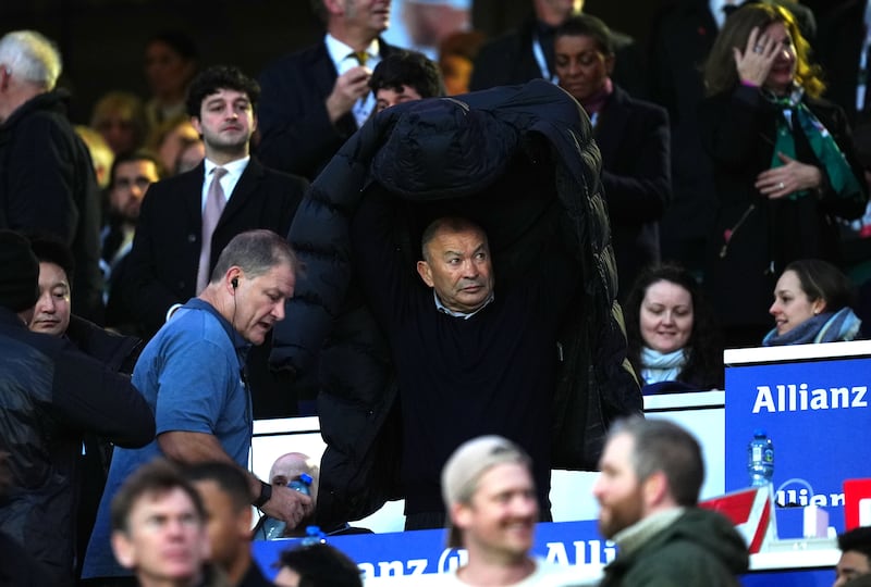 Eddie Jones claimed he was verbally abused at half-time